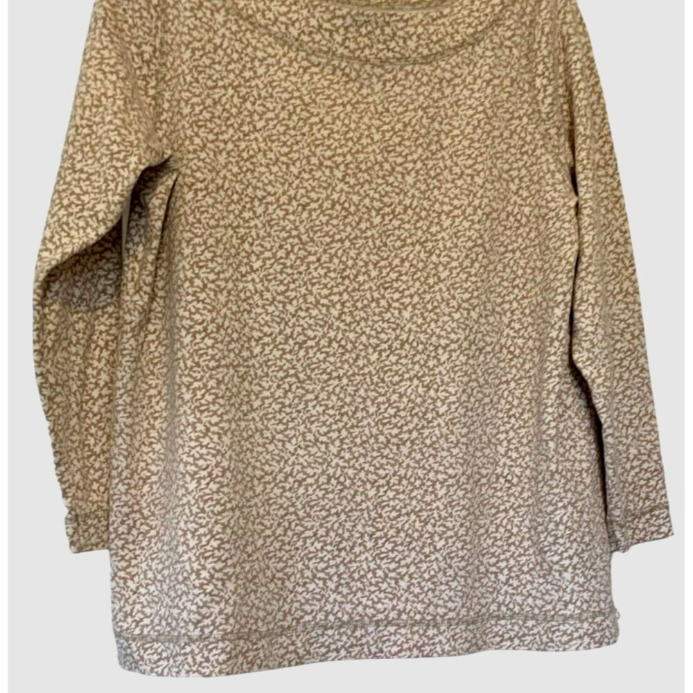 Liz Claiborne Pullover Geometric Print Top Vintage XL Y2K 90s